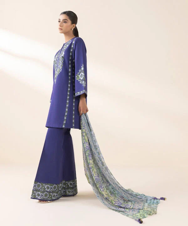 Signature 25-Embroidered Cotton Suit 0U3PESG25V02 on Sale