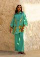 Drop 2- Camila Turquoise Co-Ord Set Online Hot Sale