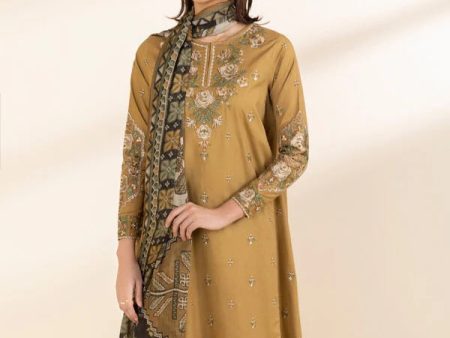 Signature 25-Embroidered Cotton Suit U3PESG25V012 on Sale