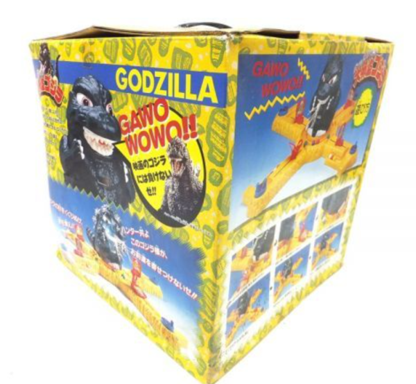 Bandai 1994 Godzilla Great Egg Thief Board Party Game Action Figure Online