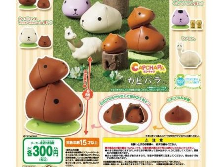 Bandai Capchara Gashapon Kapibara San 4 Collection Figure Set Hot on Sale