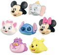 Takara Tomy Disney Characters Gashapon Finger Ring Dull Color ver 7 Collection Figure Set Online