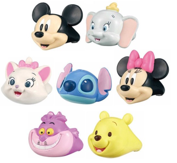 Takara Tomy Disney Characters Gashapon Finger Ring Dull Color ver 7 Collection Figure Set Online