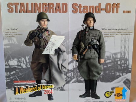 Dragon 1 6 12  A Weekend of Heroes 2004 Stalingrad Stand-Off Col Kozlov & Alfred von Habsburg-Hohenberg Action Figure For Discount