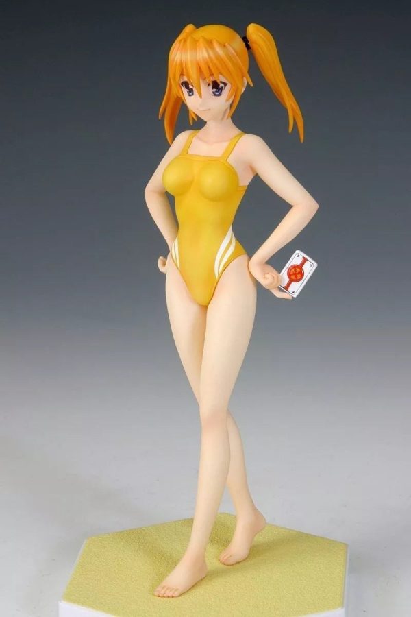 Wave 1 10 Beach Queens Magical Girl Lyrical Nanoha StrikerS Teana Lanster Swimsuit Bikini Pvc Figure Discount