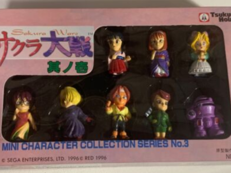 Tsukuda Hobby Sakura Wars Taisen Sakura Shinguuji Part 3 Mini Character Collection Series No 4 Trading Figure Supply