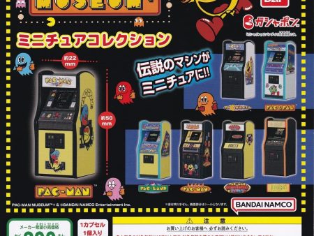 Bandai Capchara Gashapon Pac-Man Museum 7 Miniature Collection Figure Set Sale