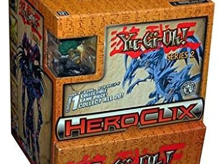 Yu Gi Oh Heroclix Series 2 Gravity Feed Random 1 Pack Collectable Trading Figure Sale