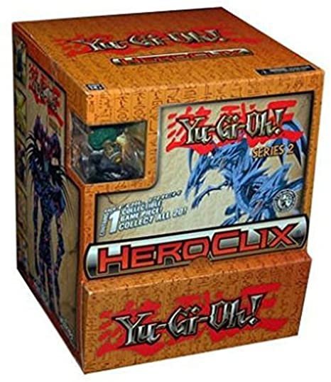 Yu Gi Oh Heroclix Series 2 Gravity Feed Random 1 Pack Collectable Trading Figure Sale