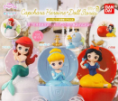 Bandai Capchara Gashapon Disney Princess Heroine Doll Stories Part 6 3 Collection Figure Set on Sale