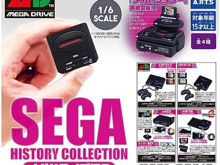 Takara Tomy Sega History Collection Gashapon Console Mega Drive Genesis Part 2 4 Figure Set Supply