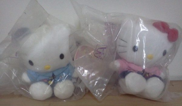 Mcdonalds 1999 Hello Kitty Dear Daniel Love McKitty McDonalds Uniform ver Plush Doll Figure For Sale