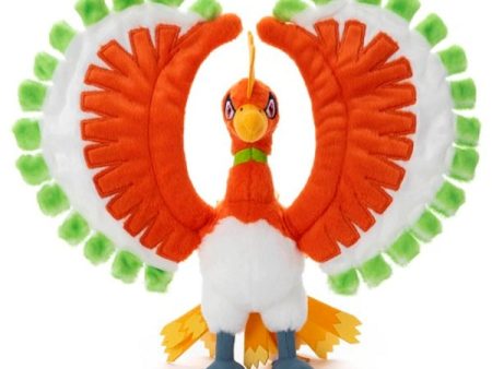 Takara Tomy Pokemon Pocket Monsters Ho-Oh 10  Plush Doll Figure For Sale