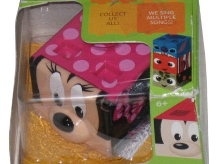 Takara Disney Cubee Stackable Musical Cube Minnie Mouse ver Trading Figure Hot on Sale