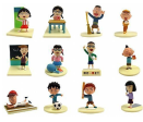 Yendar Taiwan Limited Chibi Maruko Chan Show Part 4 A Happy Class 12+1+1 Secret 14 Trading Figure Set Discount