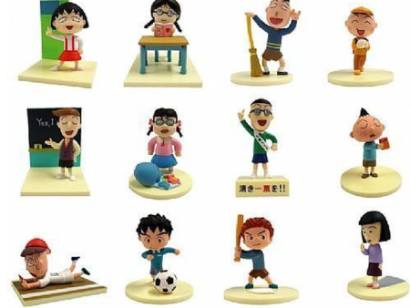 Yendar Taiwan Limited Chibi Maruko Chan Show Part 4 A Happy Class 12+1+1 Secret 14 Trading Figure Set Discount