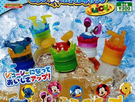 Takara Tomy Disney Gashapon Butt Bottle Cap Juicy ver 5 Collection Figure Set For Discount