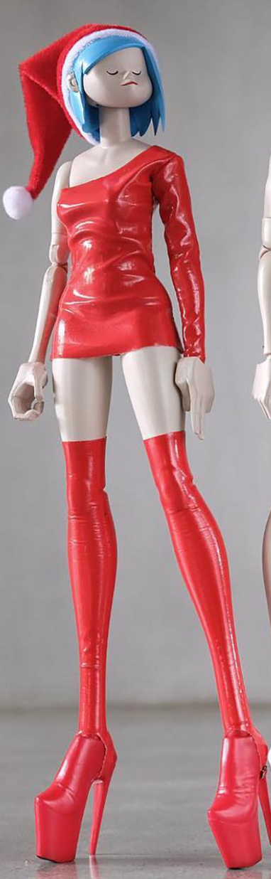 ThreeA 3AA Toys 1 6 12  Ashley Wood Tomorrow Queen XXXMas 2014 Miyu Vinyl Action Figure Online