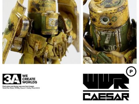 ThreeA 3A Toys 1 12 Ashley Wood Caesar Aus Republic 8  Vinyl Figure For Sale