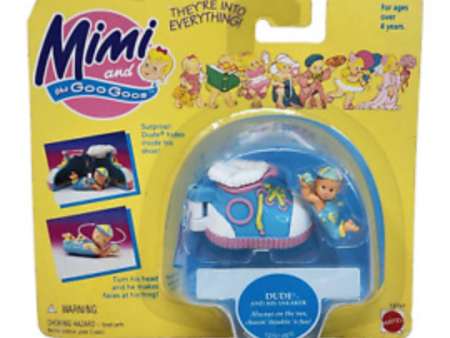 Mattel 1995 Mimi and the Goo Goos Dude and His Sneaker Trading Figure For Discount