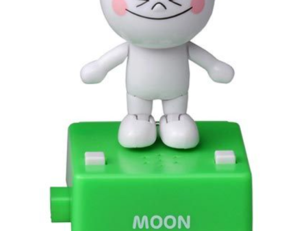 Takara Tomy Pop n Step Musical Dancing Line Friends Character Moon Trading Collection Figure For Discount