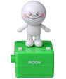 Takara Tomy Pop n Step Musical Dancing Line Friends Character Moon Trading Collection Figure For Discount