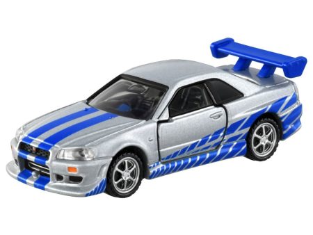 Takara Tomy Tomica Premium Unlimited 08 Fast And Furious Nissan Skyline GT-R R34 Figure Sale