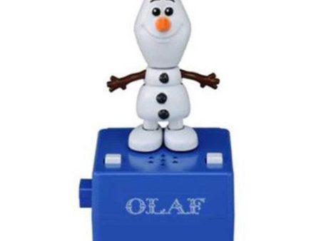 Takara Tomy Disney Pop n Step Musical Dancing Frozen Olaf Trading Collection Figure Online now