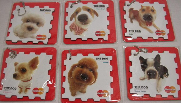 The Dog Artlist Collection x MasterCard 12 Magnet Strap Collection Figure Set Discount