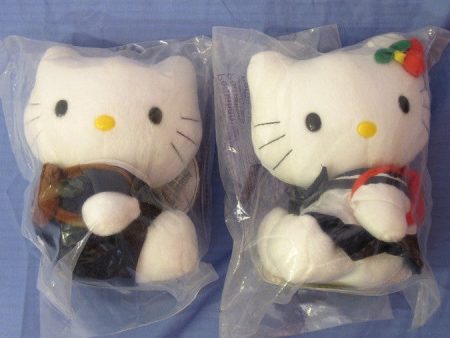 Mcdonalds 1999 Hello Kitty Dear Daniel Love McKitty School Uniform ver Plush Doll Figure Fashion