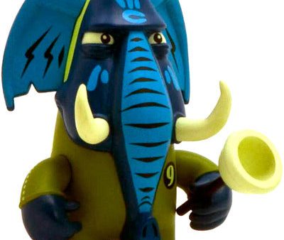 Cardboard Spaceship Scribe Donald Ross The Resound Field Guide Knitnerve Pachyderm ver 3  Vinyl Figure on Sale