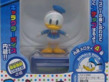 Takara Tomy Disney Pop n Step Musical Dancing Donald Duck Trading Collection Figure For Discount