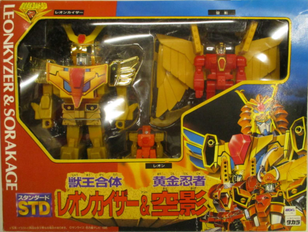 Takara The Brave of Gold Goldran Standard STD Leonkyzer & Sorakage Action Figure Online Sale