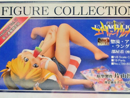 1 8 Neon Genesis Evangelion Figure Collection Replicant vol 17 Limited Shikinami Asuka Langley Souryu Langlay Loungewear ver Cold Cast Model Kit Figure on Sale