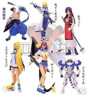 Yujin SR Gashapon Guilty Gear X GGX Part 2 6 Figure Set on Sale