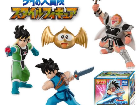 Takara Tomy Dragon Quest Adventure Fly Dai No Daibouken 4 Trading Figure Set Online