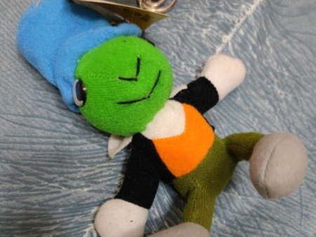 Vintage Walt Disney Pinocchio Jiminy Cricket Key Chain Holder Plush Doll Figure Type D Online now