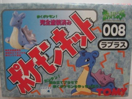 Tomy 1995 Pokemon Pocket Monsters 008 Lapras Wind up Plastic Model Kit Figure Hot on Sale