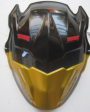 Toei Official 2016 Power Rangers Doubutsu Sentai Zyuohger Black Fighter Plastic Mask Figure Cosplay on Sale