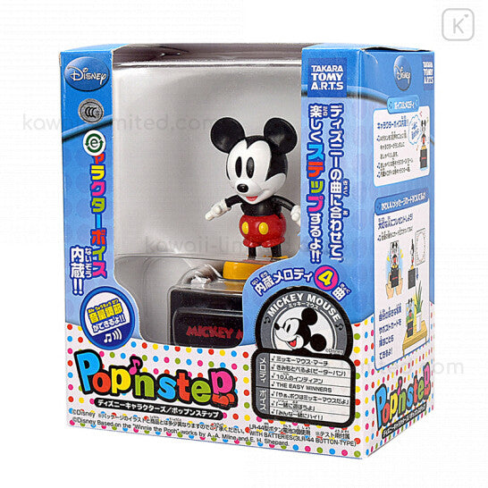 Takara Tomy Disney Pop n Step Musical Dancing Disney Mickey Mouse Trading Collection Figure Online Sale