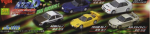 Yujin 1 72 Initial D Gashapon Part 9 5 Mini Car Trading Figure Set Discount