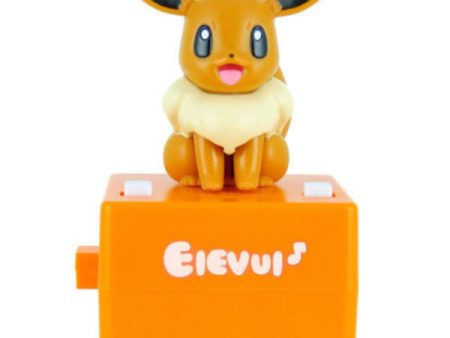 Takara Tomy Pokemon Pocket Monsters Pop n Step Musical Dancing Eievui Eevee Trading Figure Online Sale