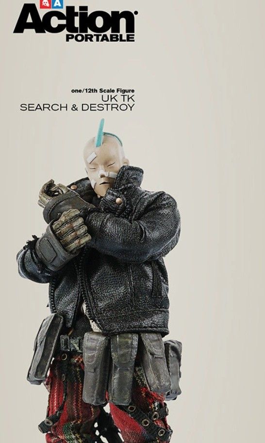 ThreeA 3AA Toys 1 12 Ashley Wood Tomorrow King UK TK Search & Destroy ver 6  Action Figure Discount