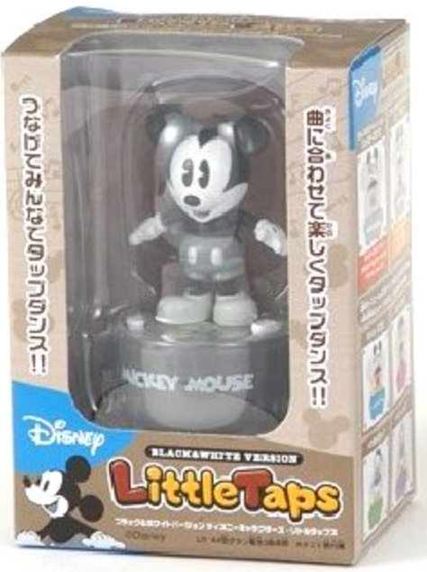 Tomy Disney Little Taps Musical Dancing Mickey Mouse Black and White version Trading Collection Figure Online