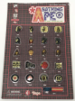 1999 A Bathing Ape Bape x Futura 21 Metal Pin Set on Sale