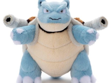 Takara Tomy Pokemon Pocket Monsters Blastoise 8  Plush Doll Figure Online Hot Sale