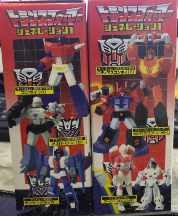 Takara Transformers Act-1 6 Color + 6 Crystal 12 Mini Trading Figure Set Discount