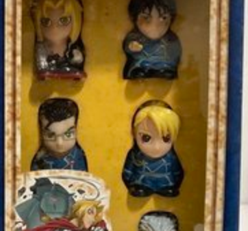 Popy Fullmetal Alchemist Mini Soft Finger Puppet Part 2 5 Figure Set Online Sale