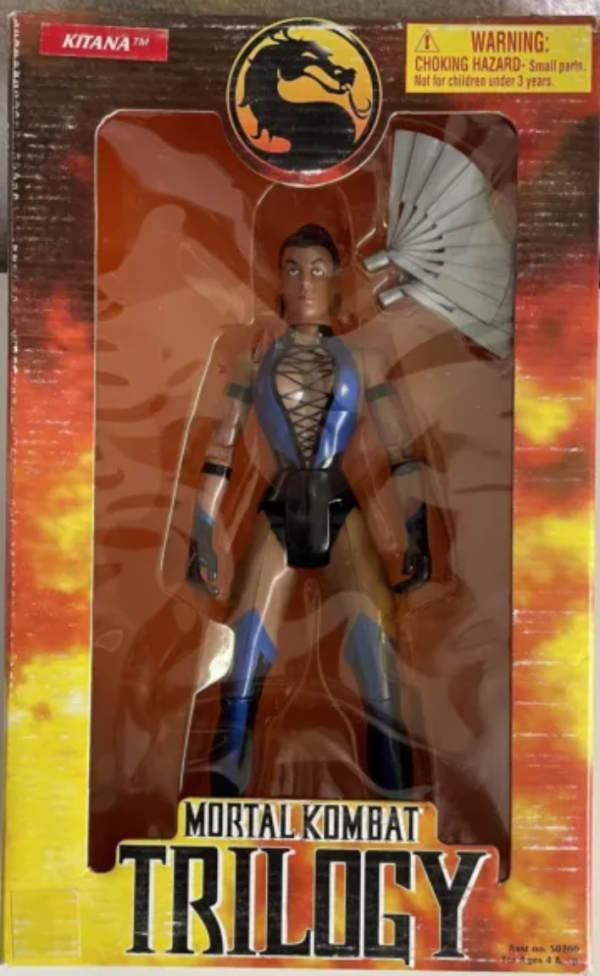 Toy Island Mortal Kombat Trilogy Kitana 10  Action Figure on Sale