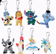 Yujin Disney Gashapon Dicotiledone Part 4 8 Strap Collection Figure Set Sale